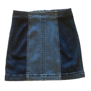 PacSun Denim Two Tone Mini Skirt. Size 26 Great Condition! Make Me an Offer!